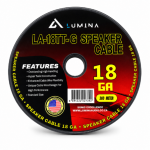 18 Gauge Speaker Cable - Green [LA-18TTG]