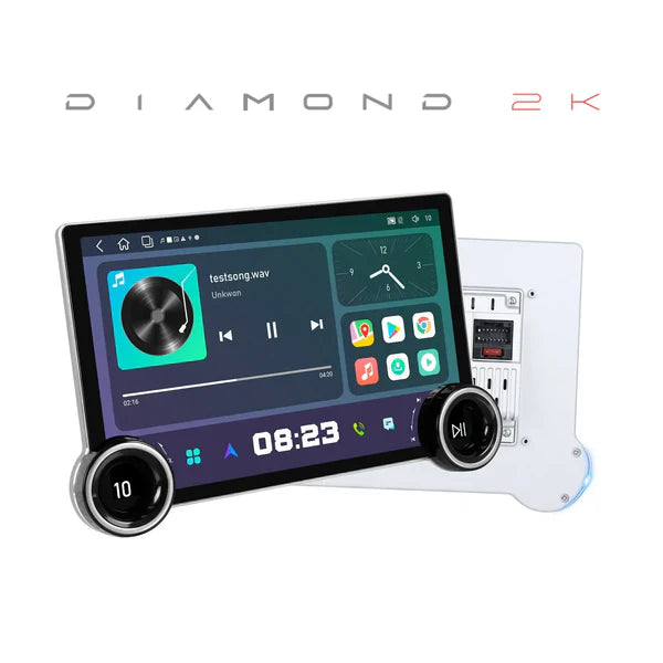 Lumina Audio Diamond 2K 11.8' Andriod Auto/CarPlay Head Unit + 360 Camera Compatibility