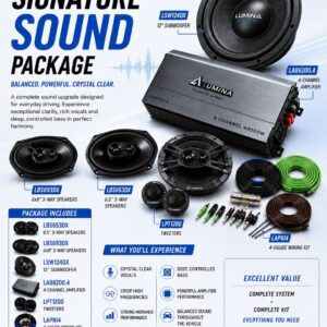 LUMINA AUDIO SIGNATURE SOUND PACKAGE