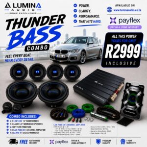 LUMINA AUDIO THUNDER BASS MIDRANGE COMBO