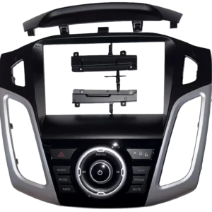Suitable for FORD FOCUS 3 2012-2019 9" BLACK+SILVER A-MOD